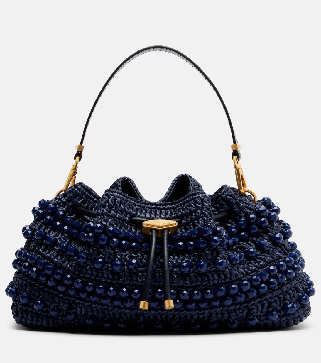 Sac Cinch Small en raphia | Jimmy Choo