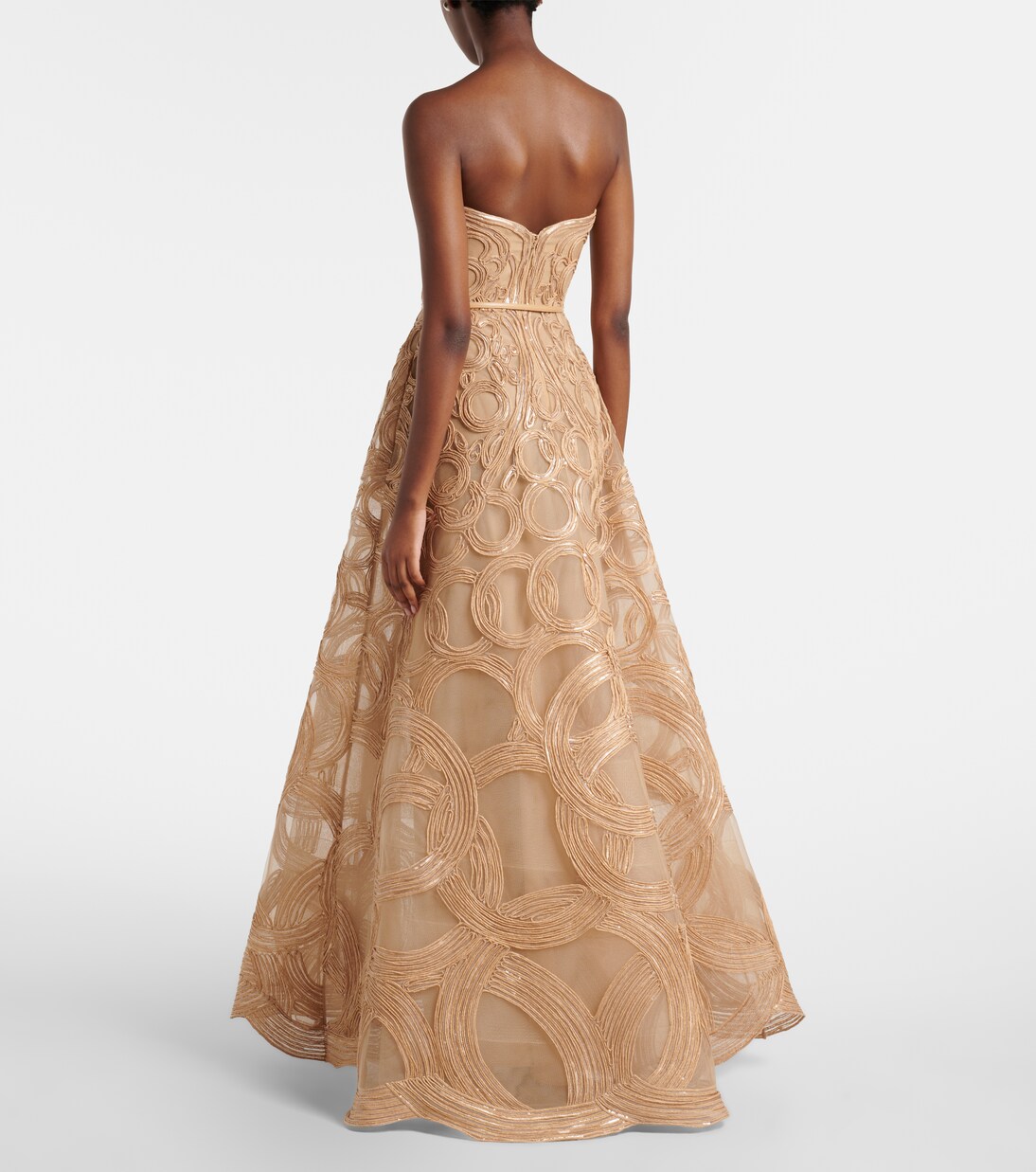 Verzierte Robe aus Tüll | Elie Saab
