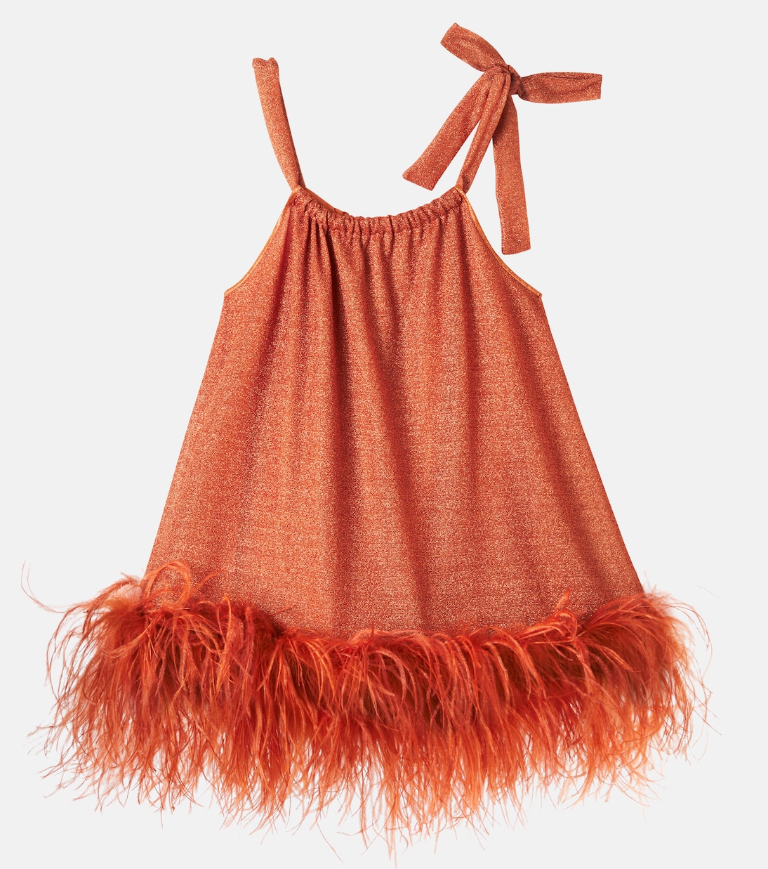 Kleid Lumière Plumage mit Federn | Oséree Kids