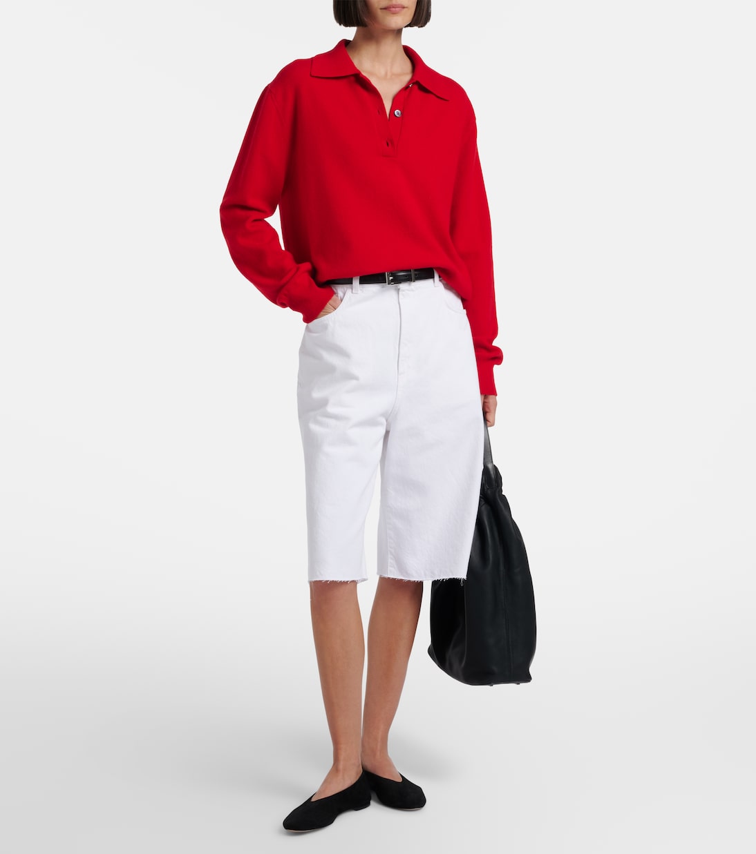 Cotton capri jeans | Róhe