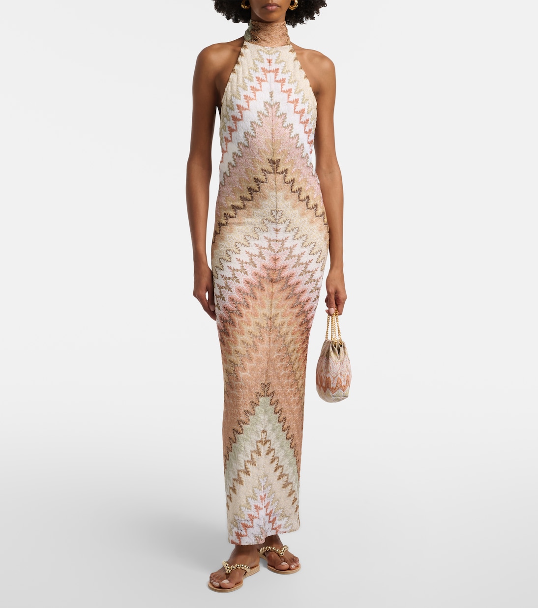 Endoxi studded leather thong sandals | Ancient Greek Sandals