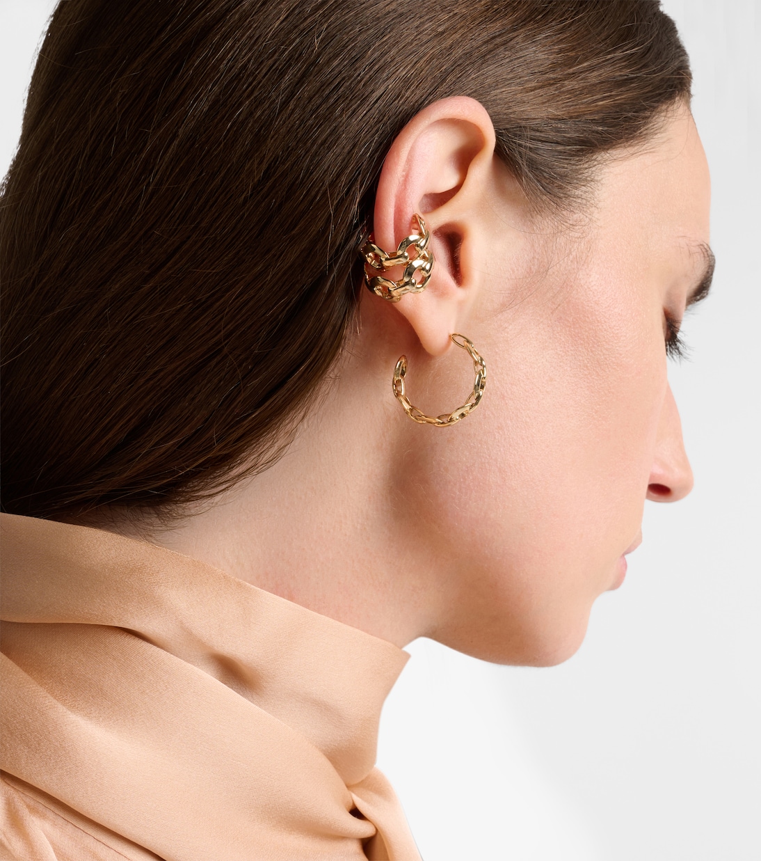 Set aus zwei Ear Cufss, 14kt vergoldet | Jennifer Fisher