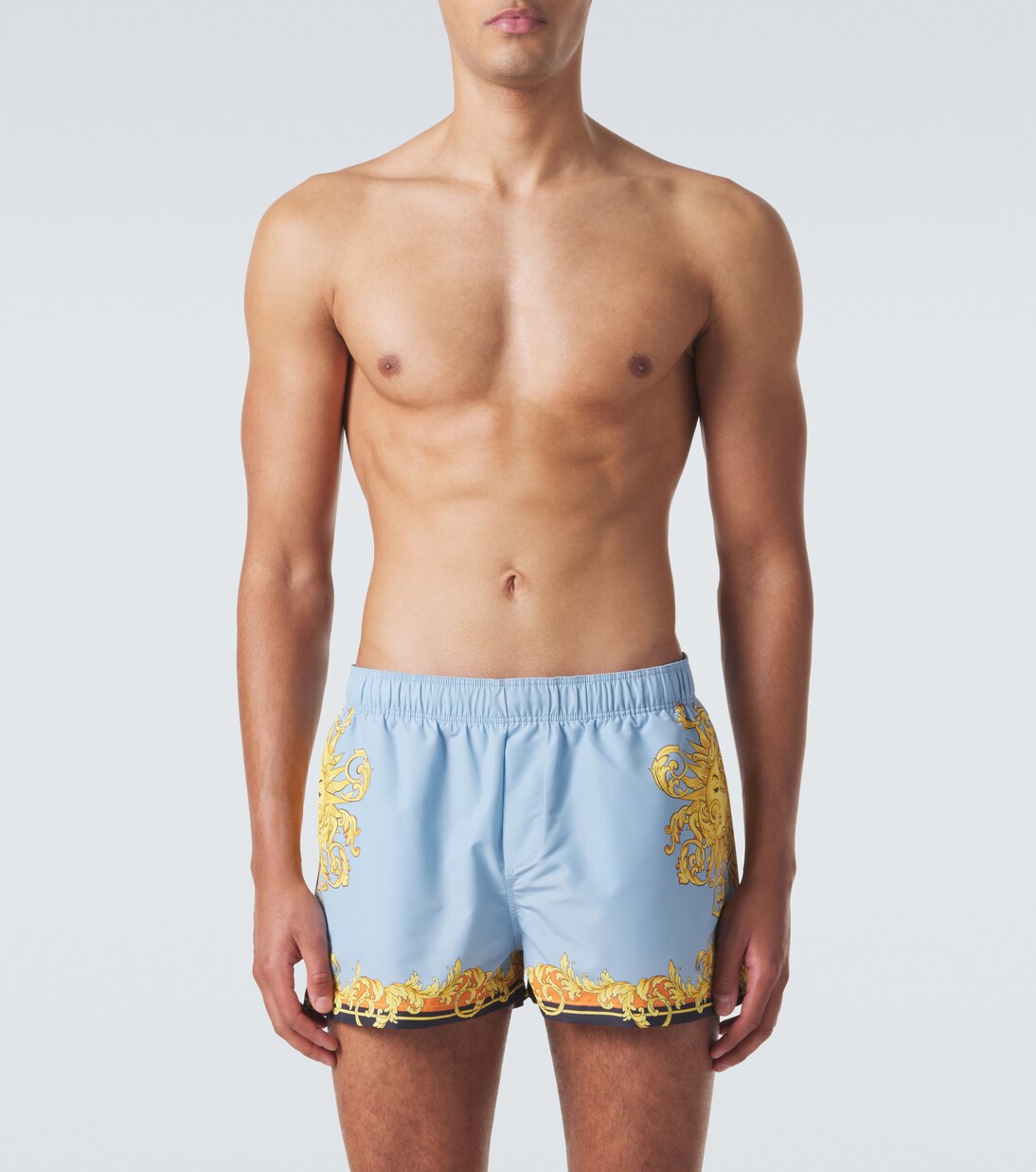 Printed swim trunks | Versace