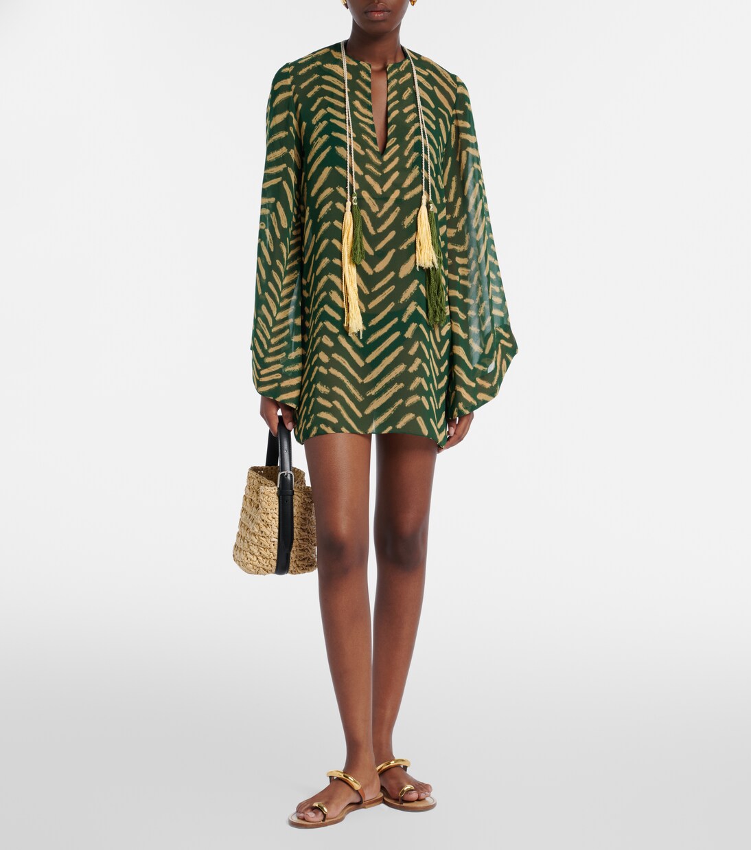 Printed cotton kaftan | Johanna Ortiz