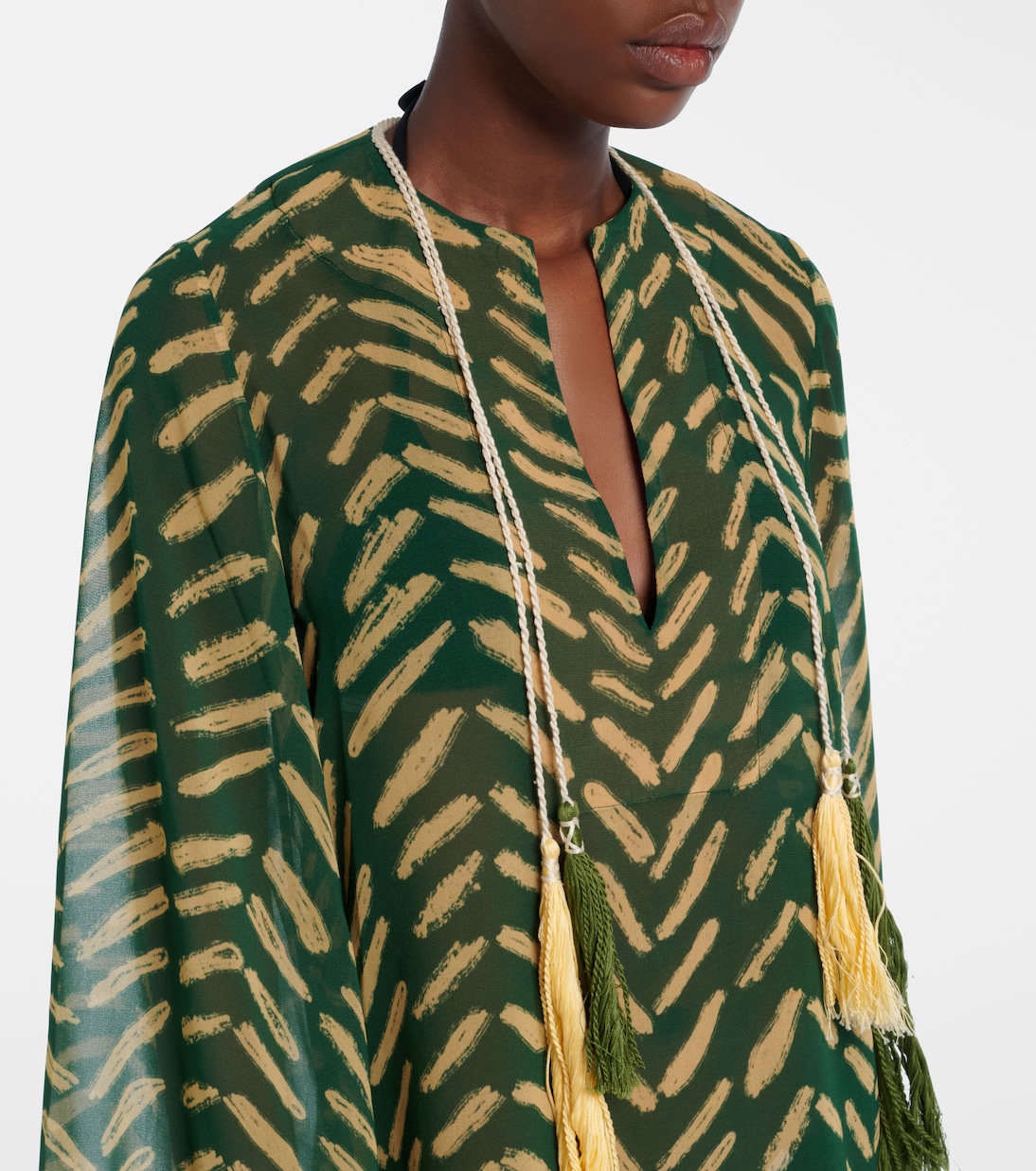 Printed cotton kaftan | Johanna Ortiz