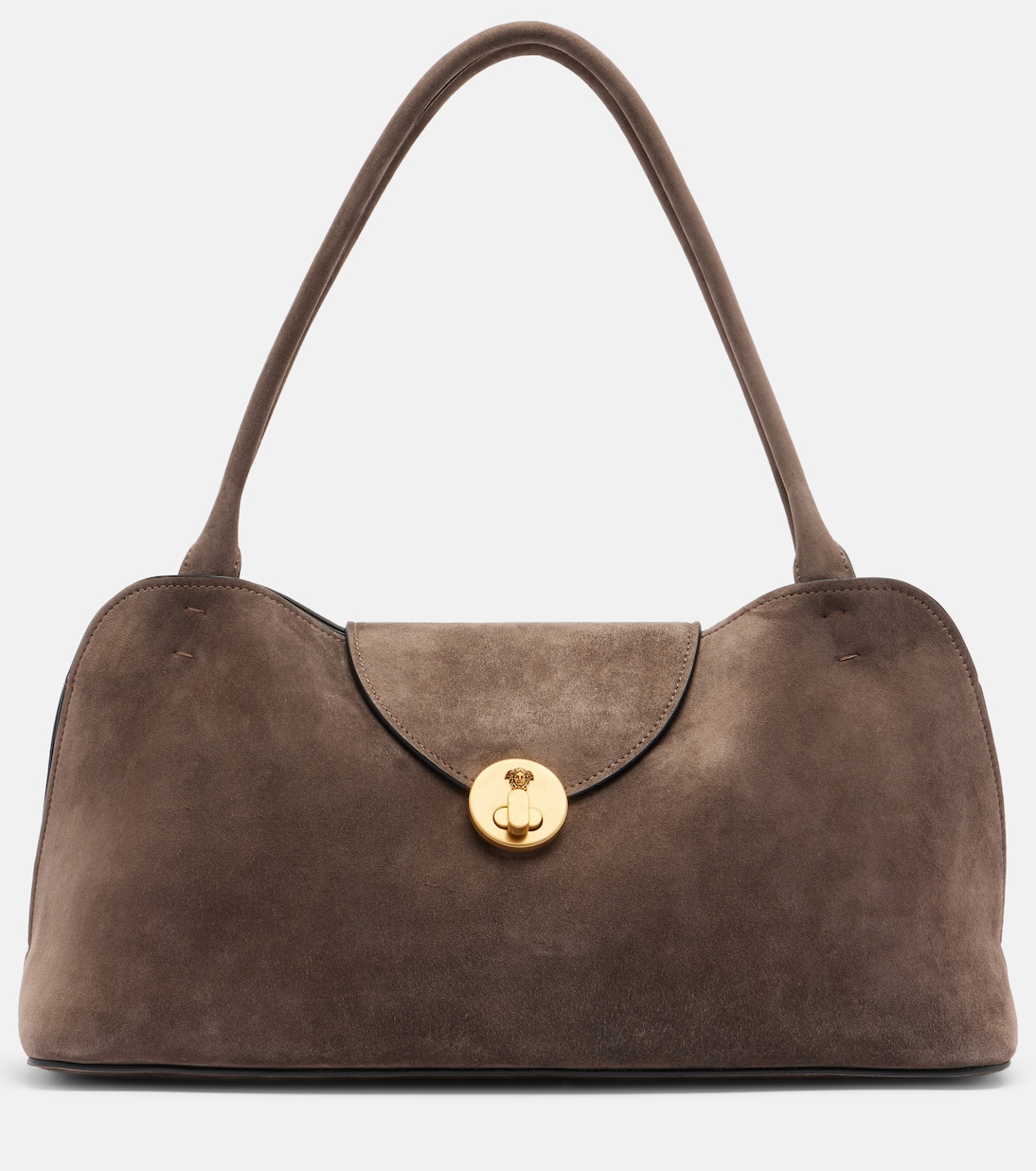 Schultertasche Vivian aus Veloursleder | Versace