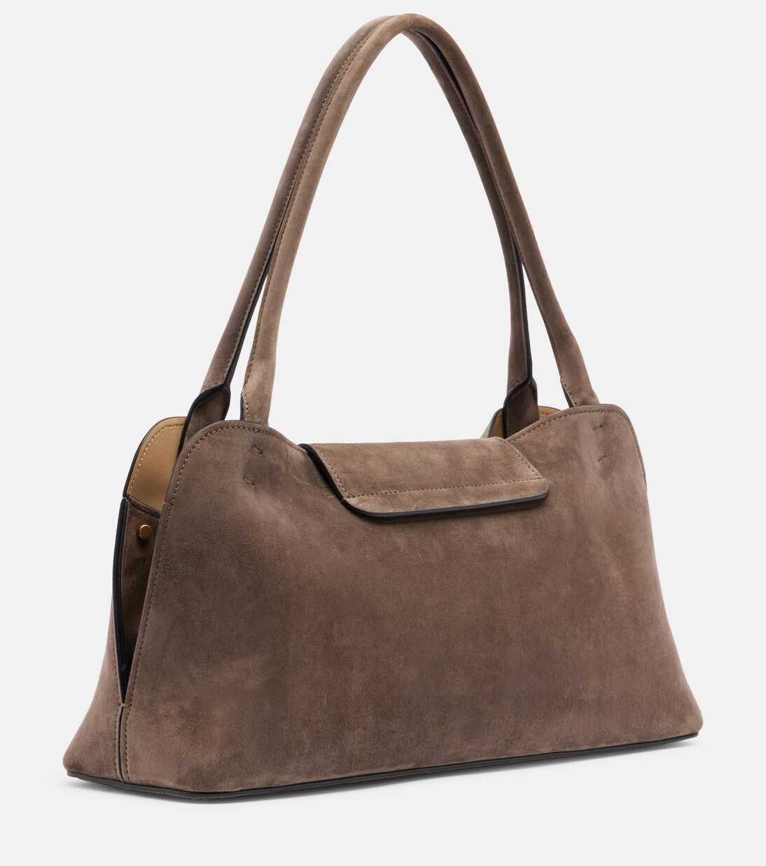 Schultertasche Vivian aus Veloursleder | Versace