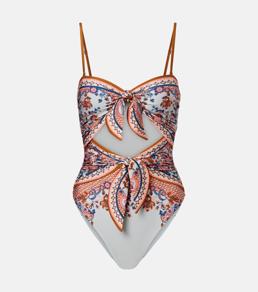 Printed swimsuit | Zimmermann