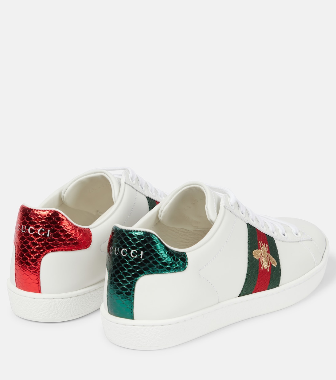 Ace leather sneakers | Gucci