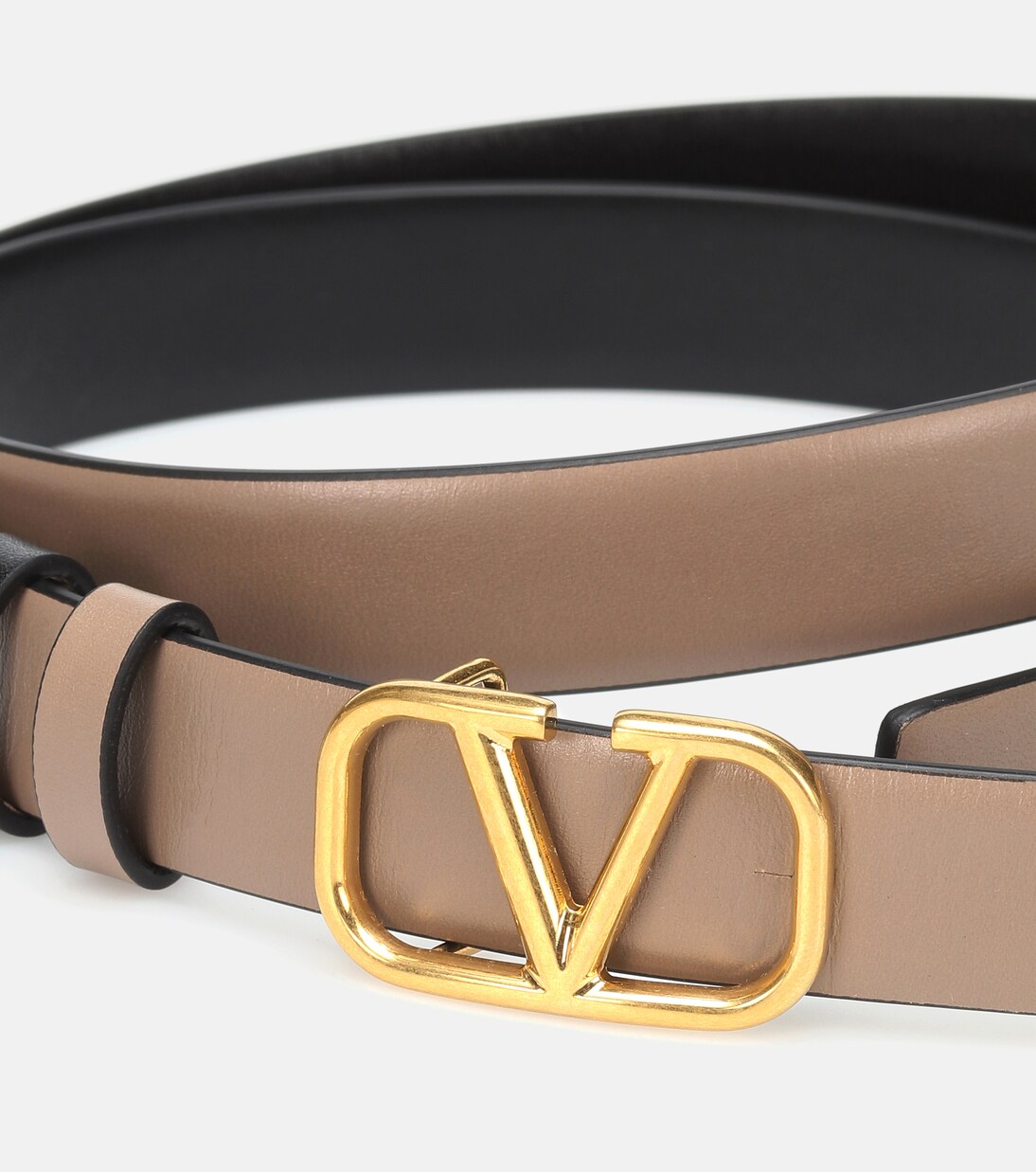 VLogo Signature 20 reversible leather belt | Valentino Garavani