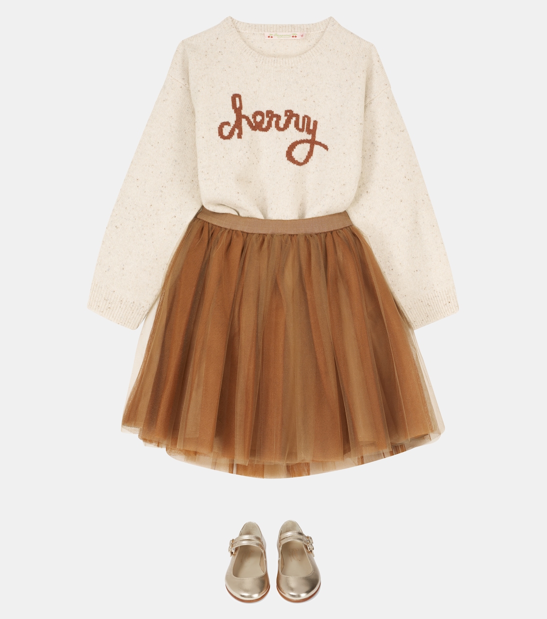 Pois tulle skirt | Bonpoint