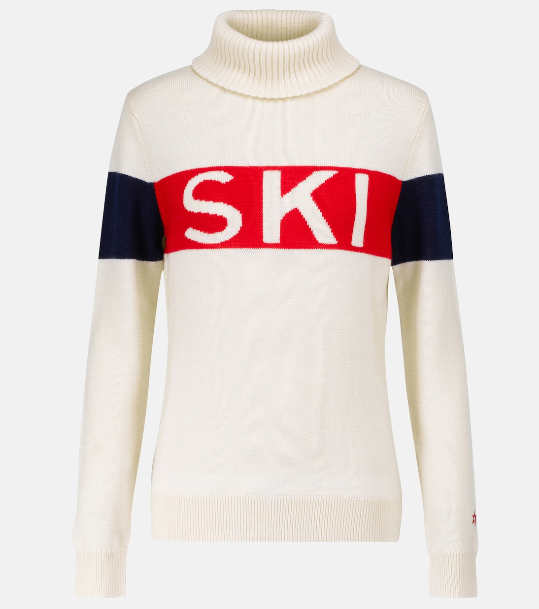 Skipullover Schild aus Wolle | Perfect Moment