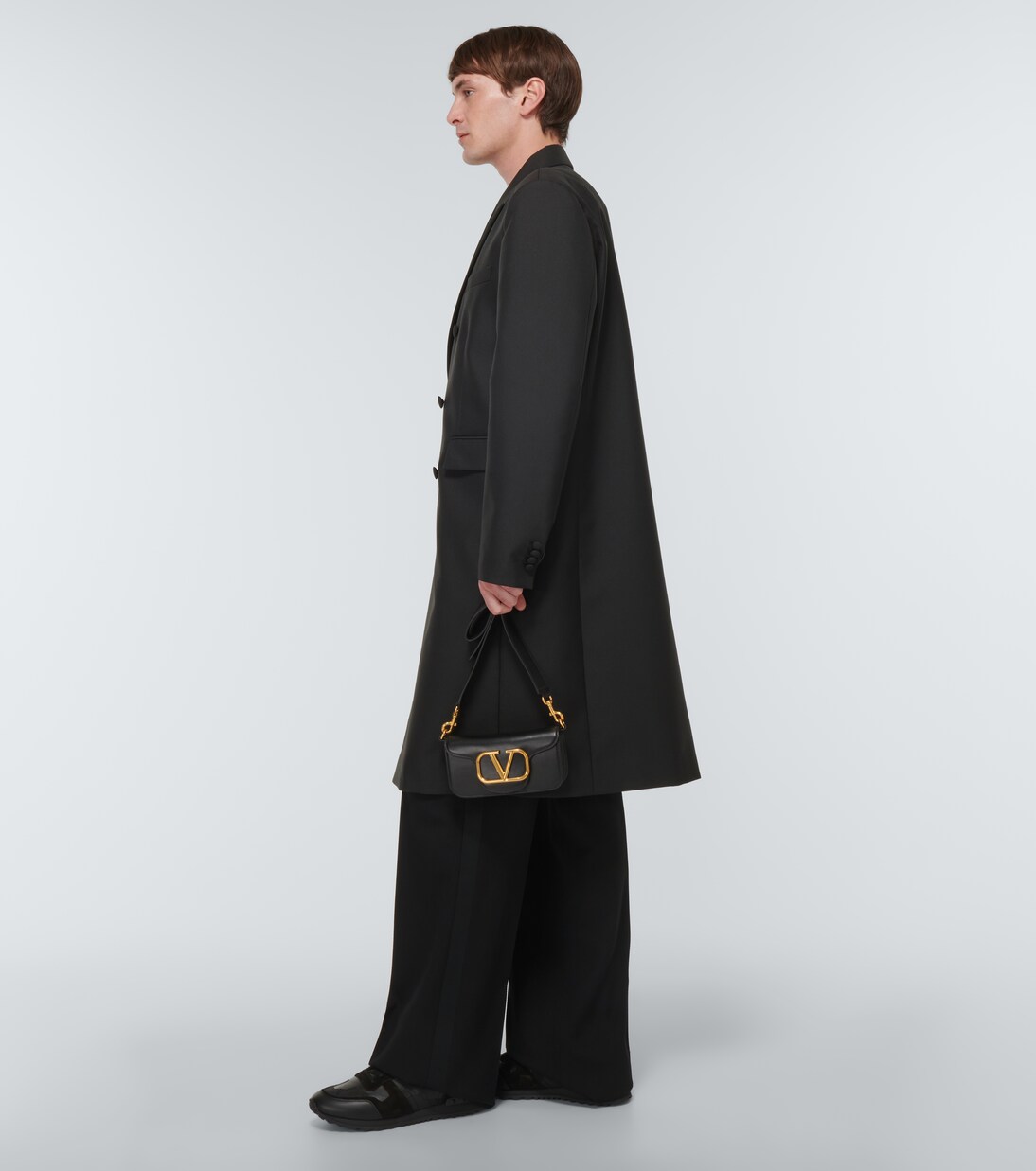 Leather Rockrunner sneakers | Valentino Garavani