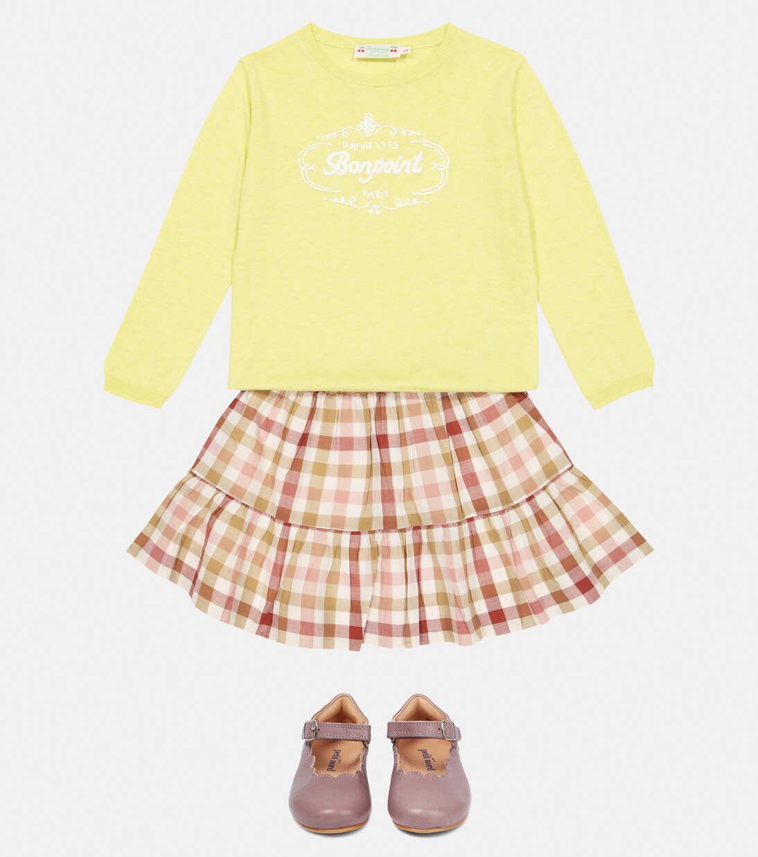 Alpin logo cotton-blend sweater | Bonpoint