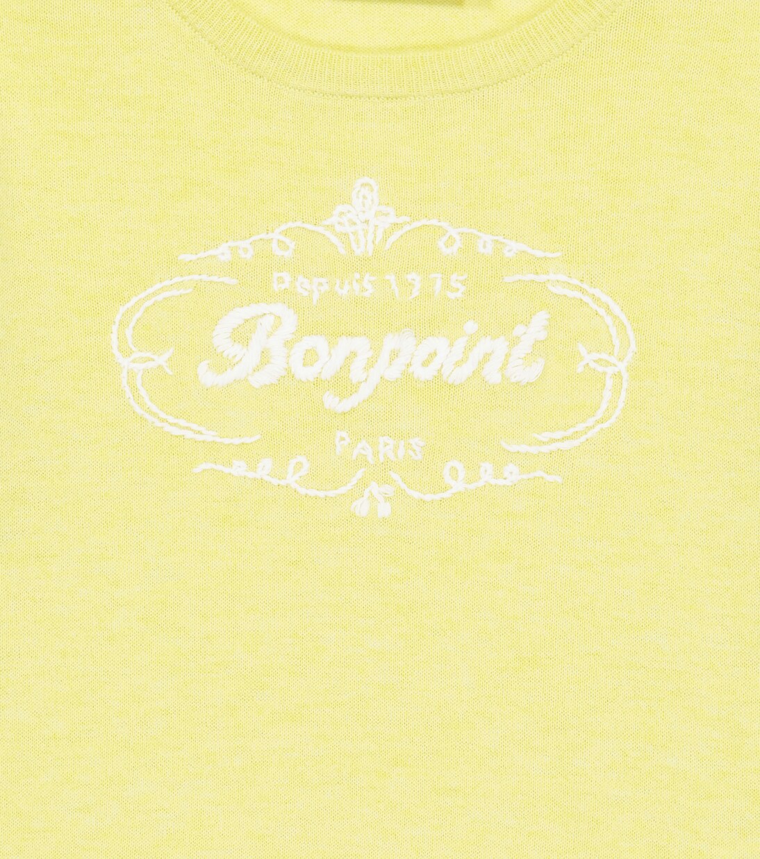 Alpin logo cotton-blend sweater | Bonpoint