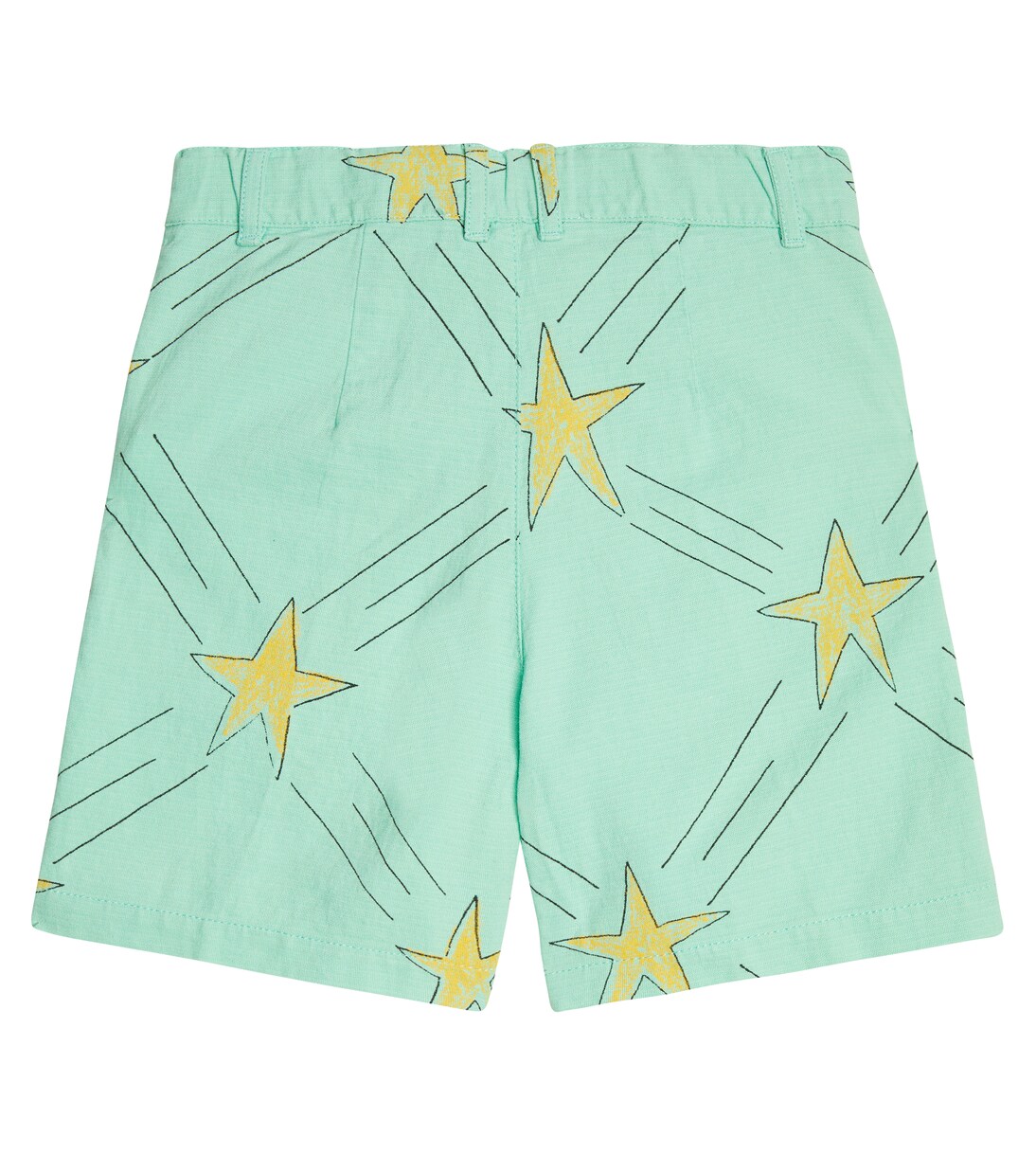 Pig cotton and linen shorts | The Animals Observatory