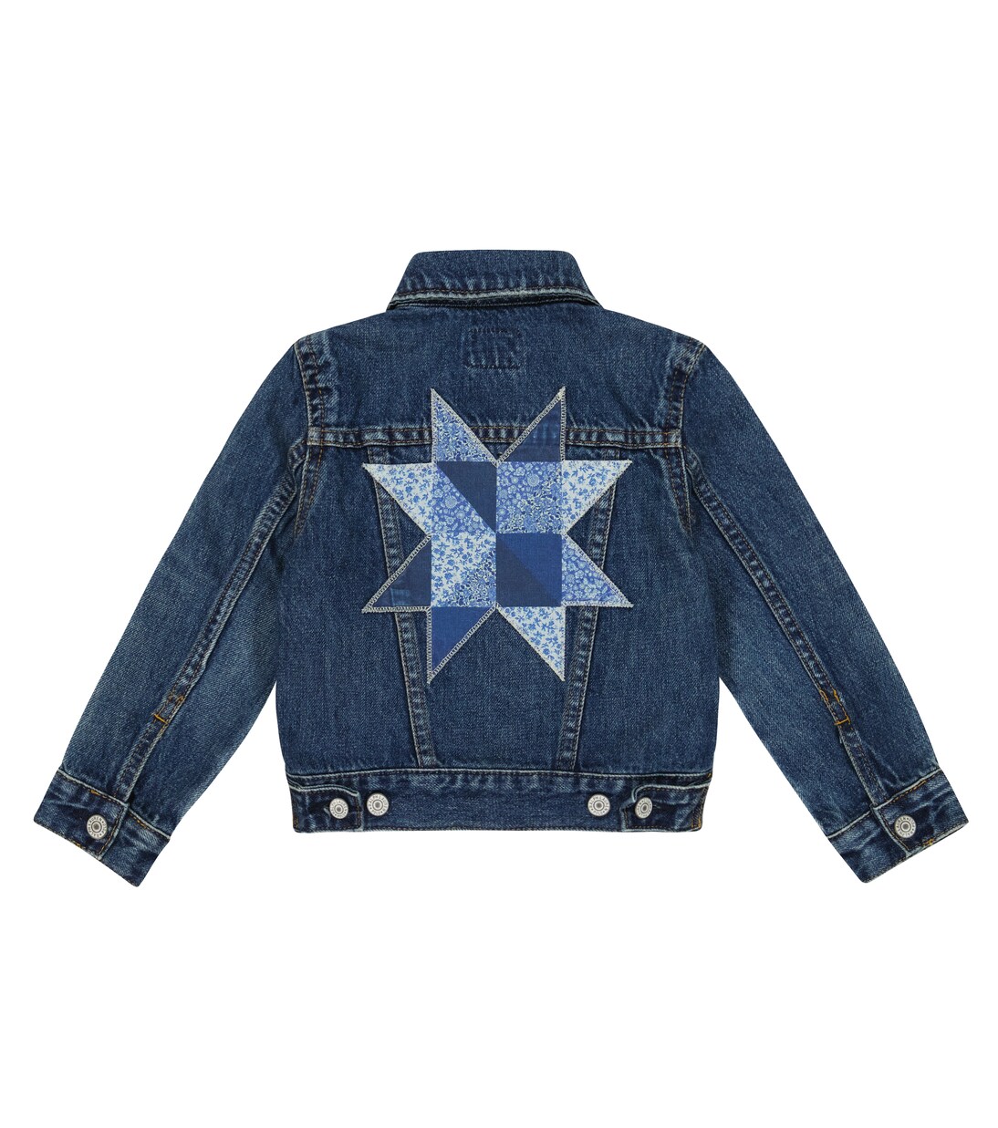 Patchwork denim jacket | Polo Ralph Lauren Kids