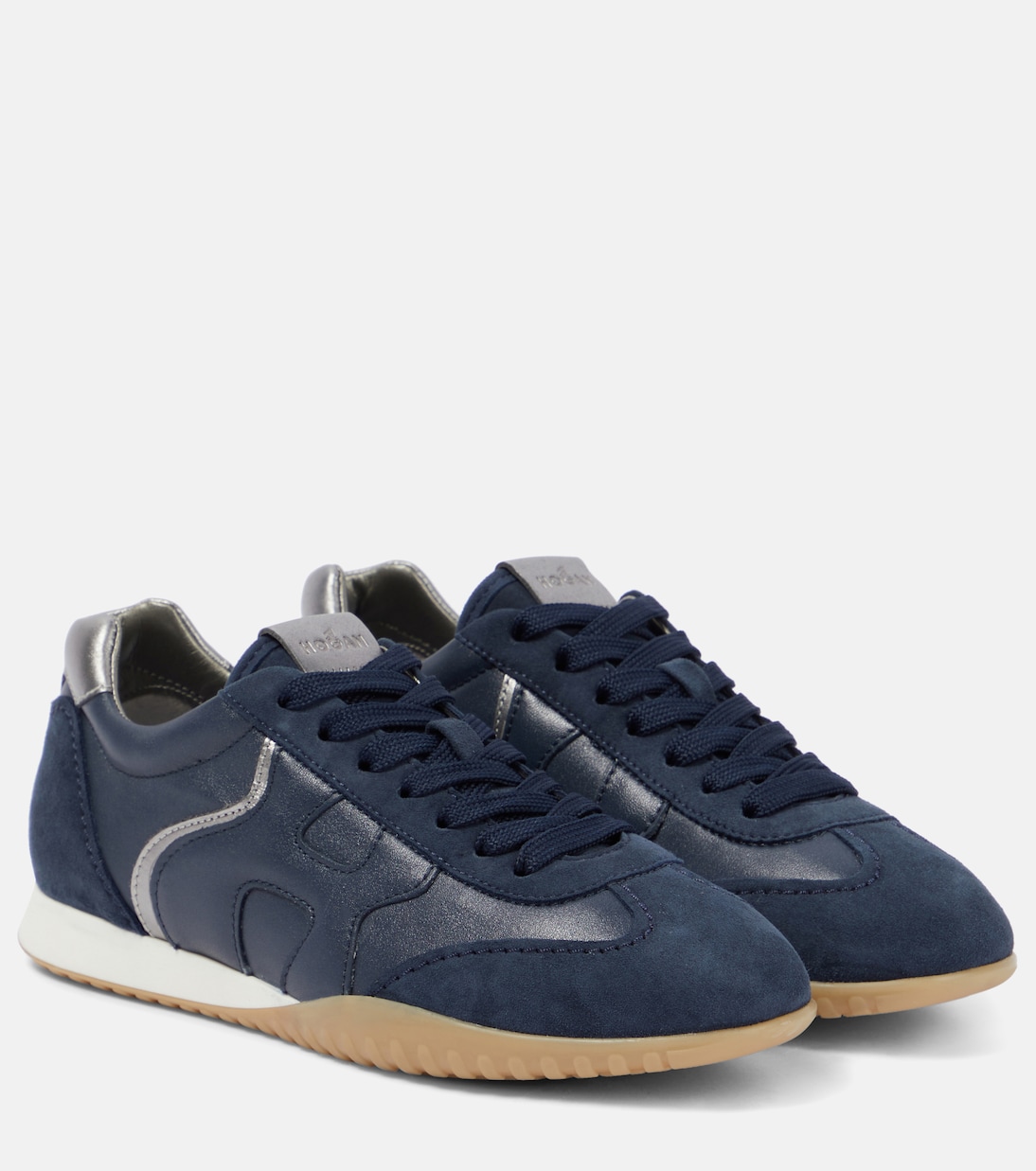 Sneakers Olympia-Z aus Veloursleder und Leder | Hogan