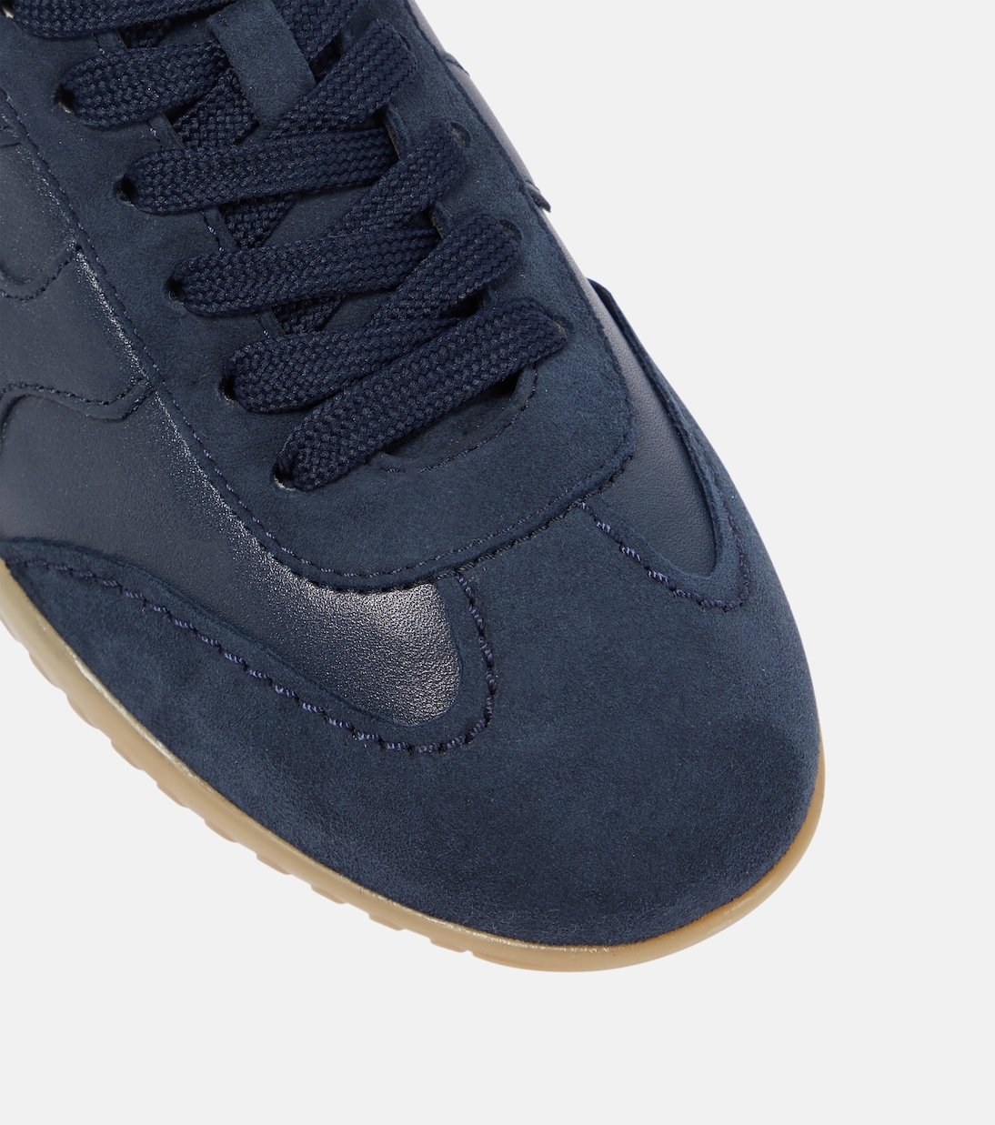 Sneakers Olympia-Z aus Veloursleder und Leder | Hogan