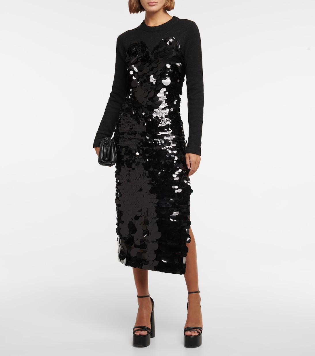 Robe midi Wynnifred à ornements | Altuzarra