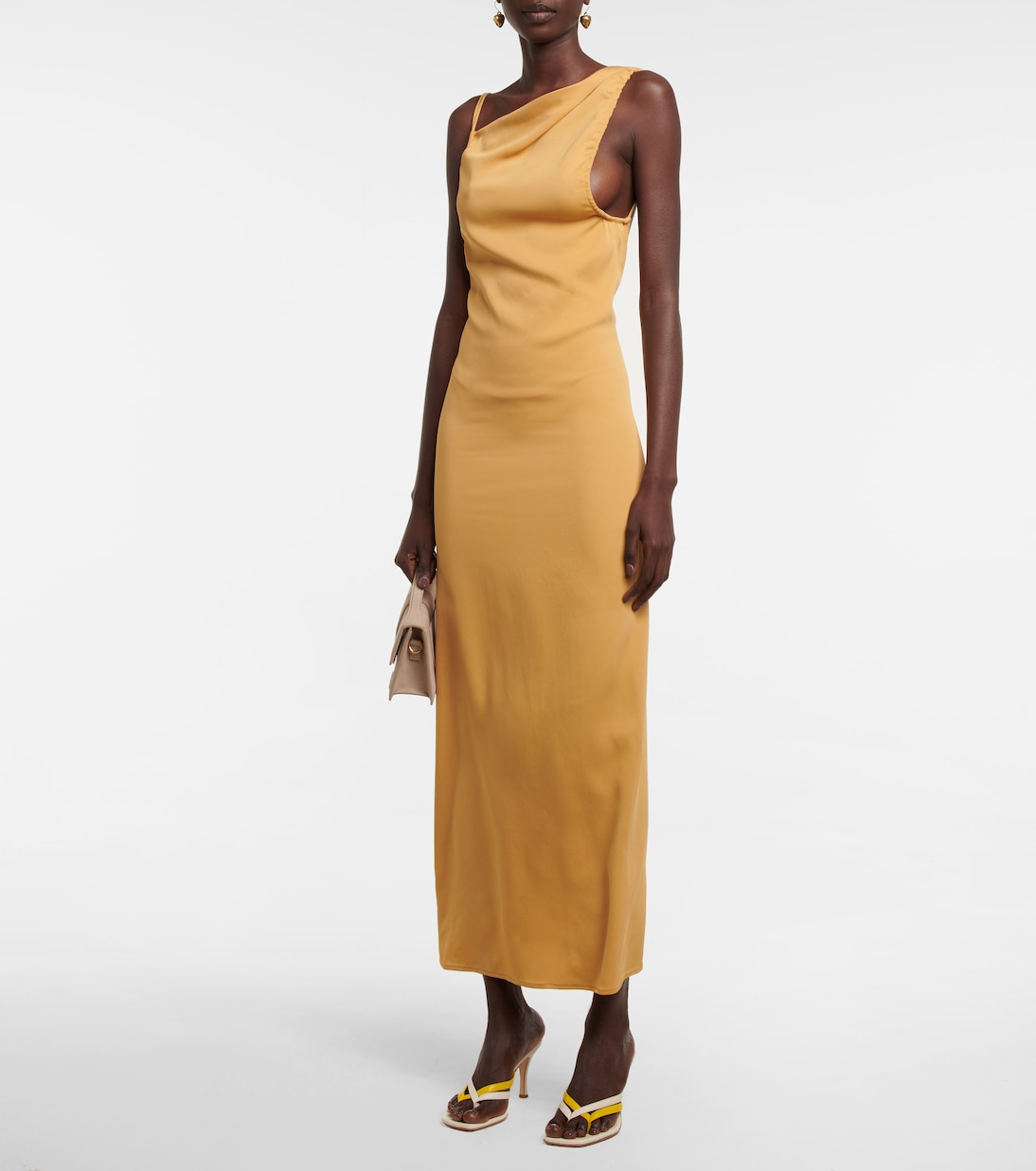 Asymmetrisches Maxikleid | Christopher Esber