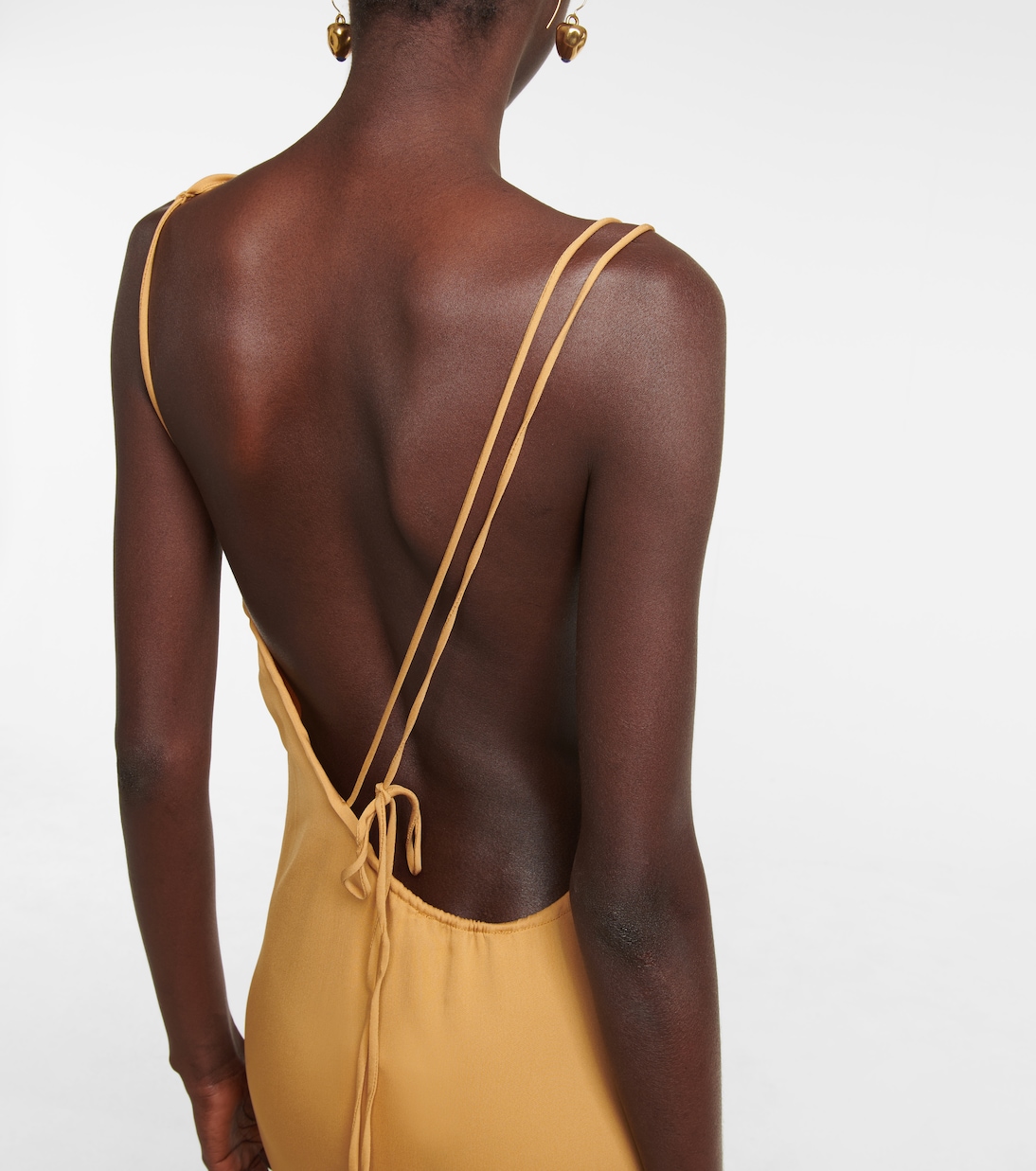 Asymmetrisches Maxikleid | Christopher Esber