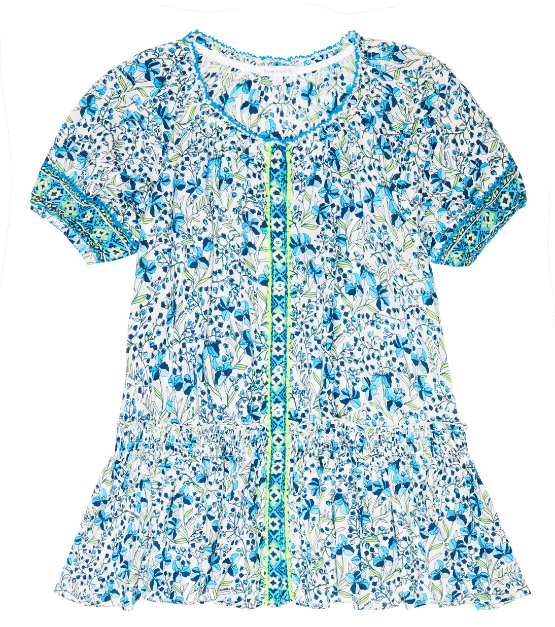 Andrea floral dress | Poupette St Barth Kids