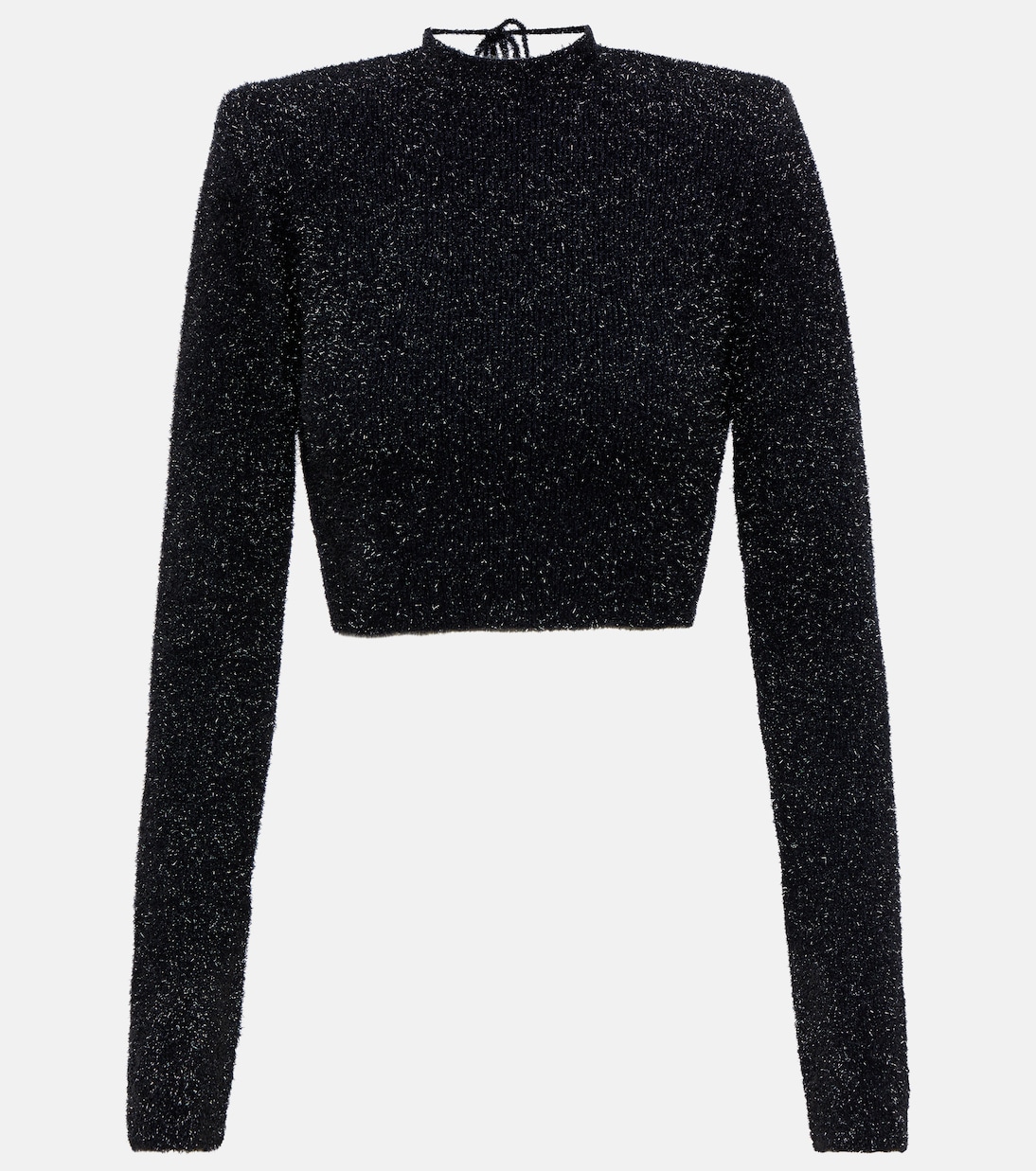 Cropped-Top aus Strick | Rotate