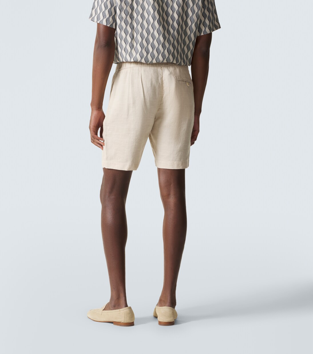 Felipe linen and cotton shorts | Frescobol Carioca