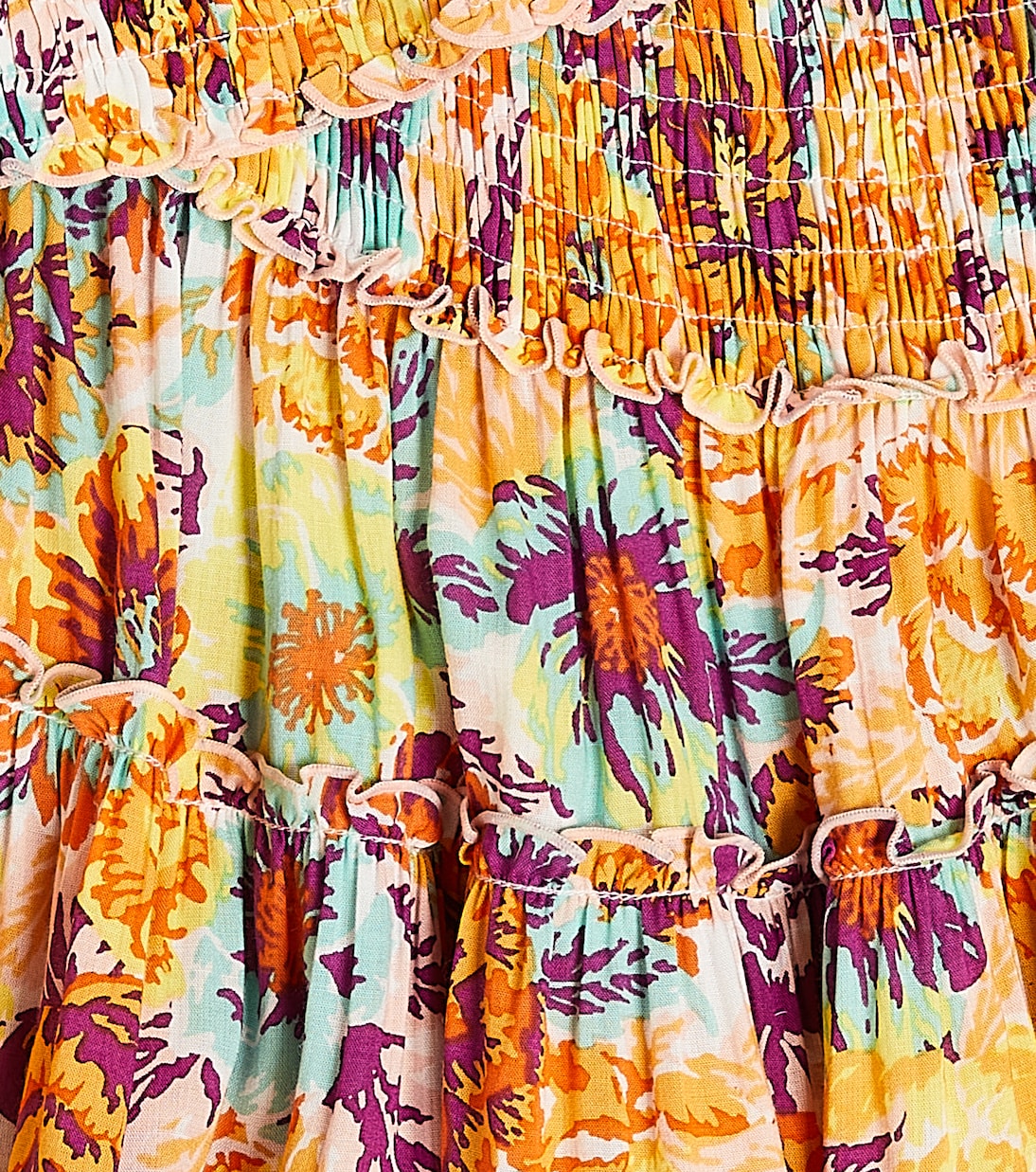 Soledad floral dress | Poupette St Barth Kids