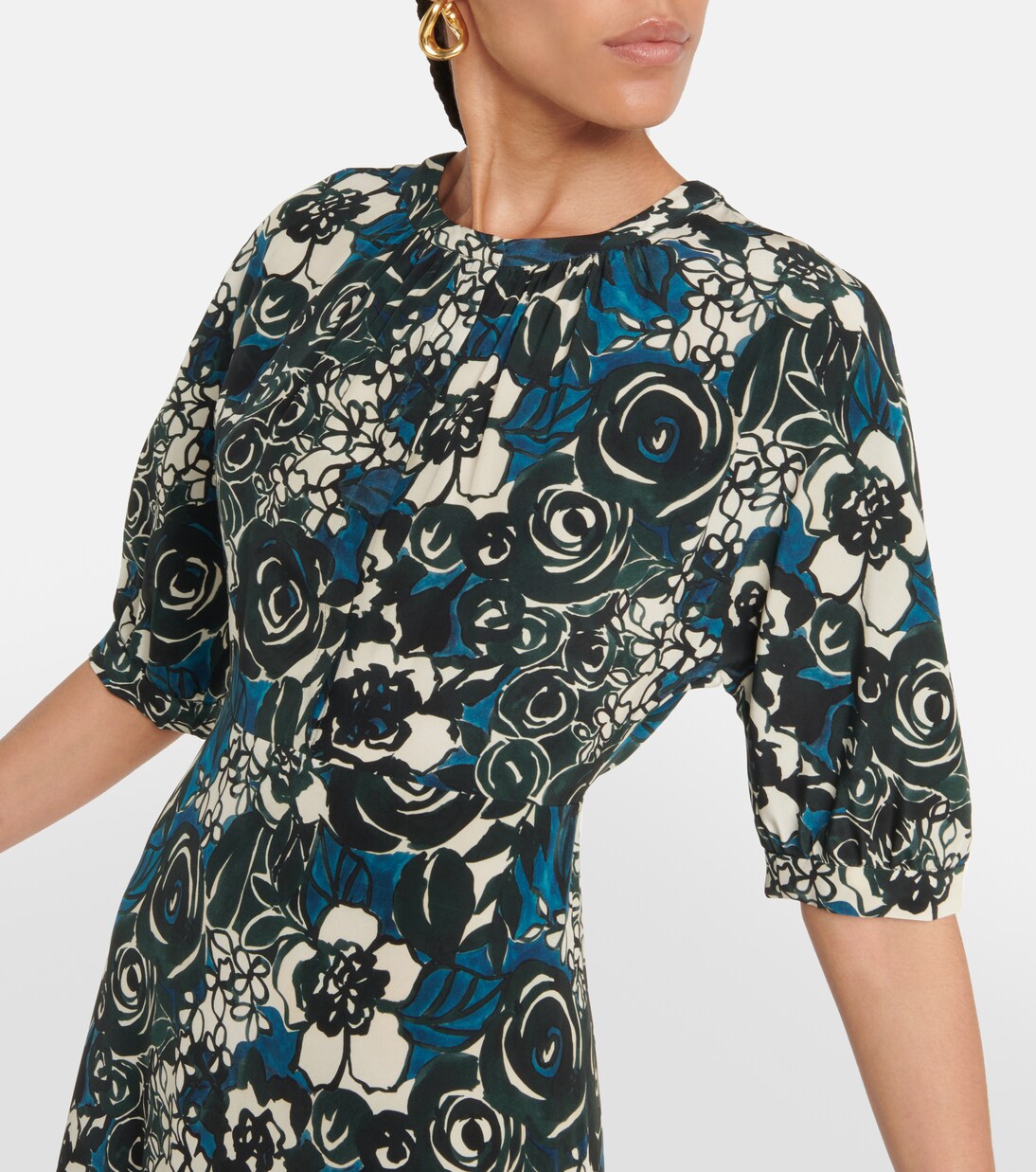 Robe midi Bronzo en crêpe de soie | 'S Max Mara