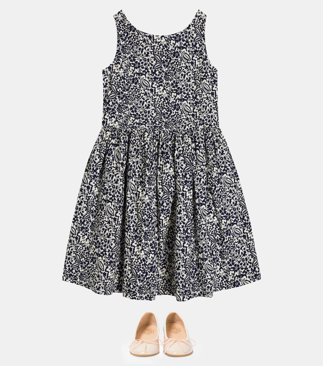 Calissa paisley-print cotton dress | Polo Ralph Lauren Kids