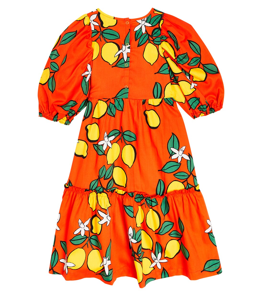 Printed cotton dress | Mini Rodini