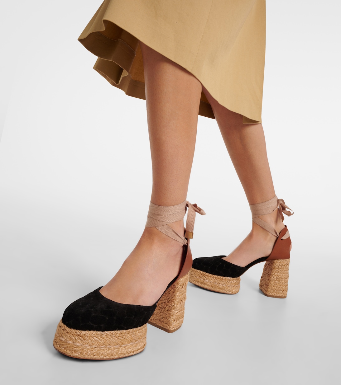 Brigissima 70 espadrille sandals | Christian Louboutin