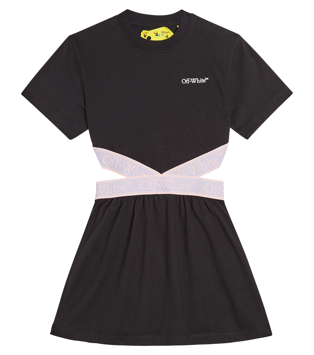 Bookish cotton jersey dress | Off-White Kids