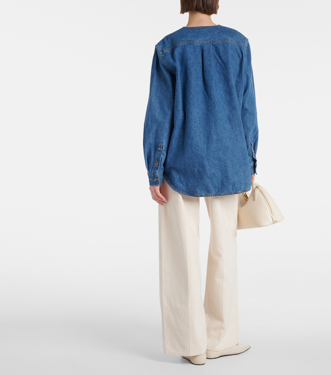 Hemd aus Denim | Toteme