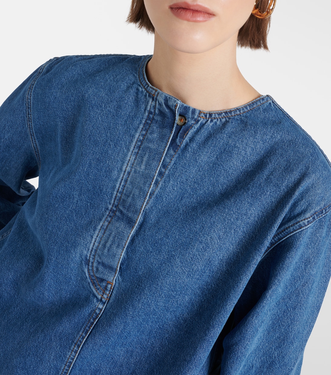 Hemd aus Denim | Toteme