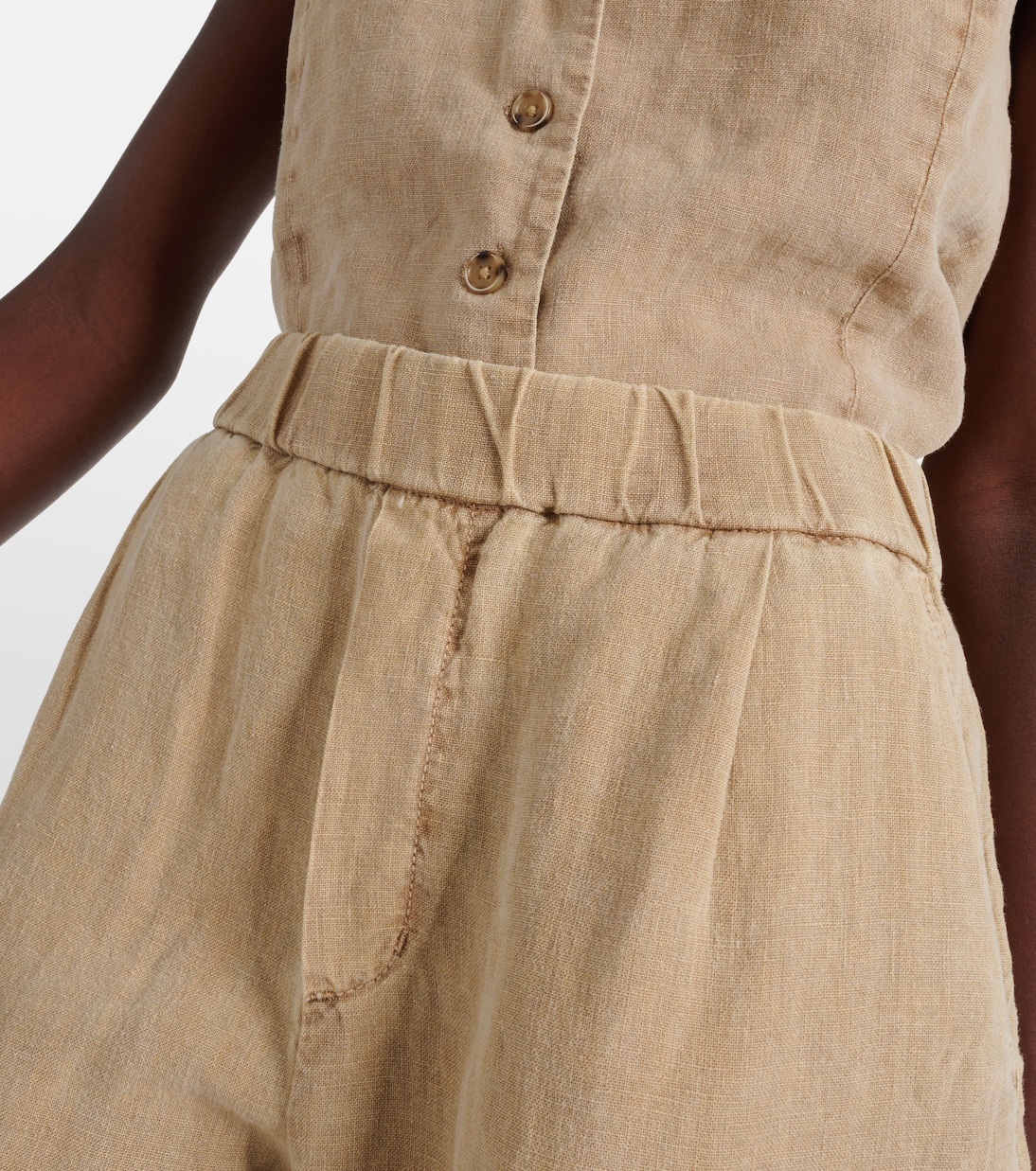 Gerade Hose Jessie aus Leinen | Velvet