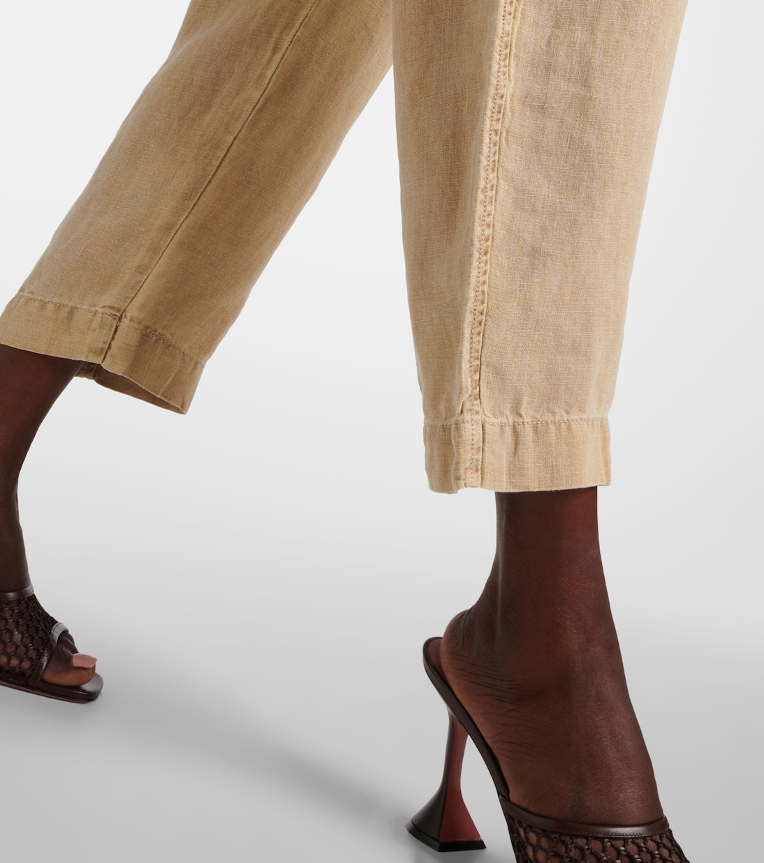 Gerade Hose Jessie aus Leinen | Velvet