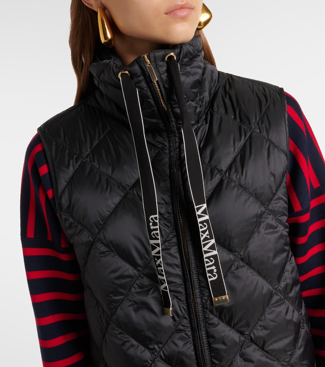 The Cube Tregic quilted down vest | Max Mara