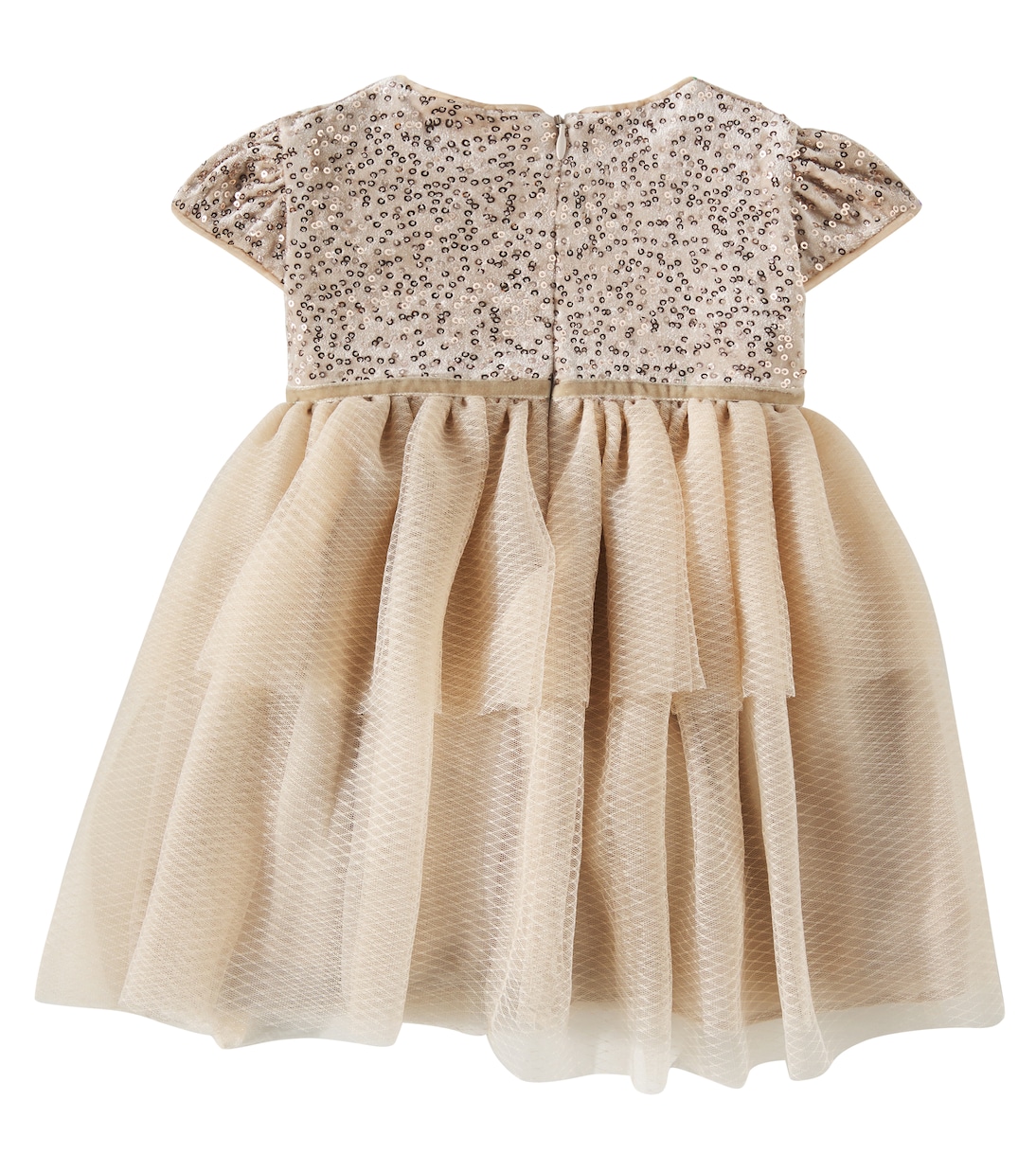 Baby embellished velour and tulle dress | Patachou