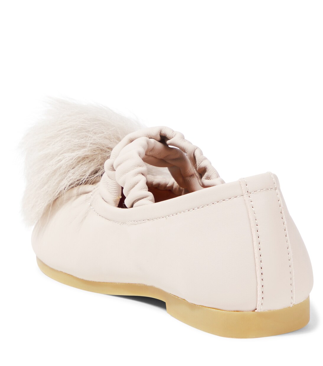 Izebella leather ballet flats | Donsje