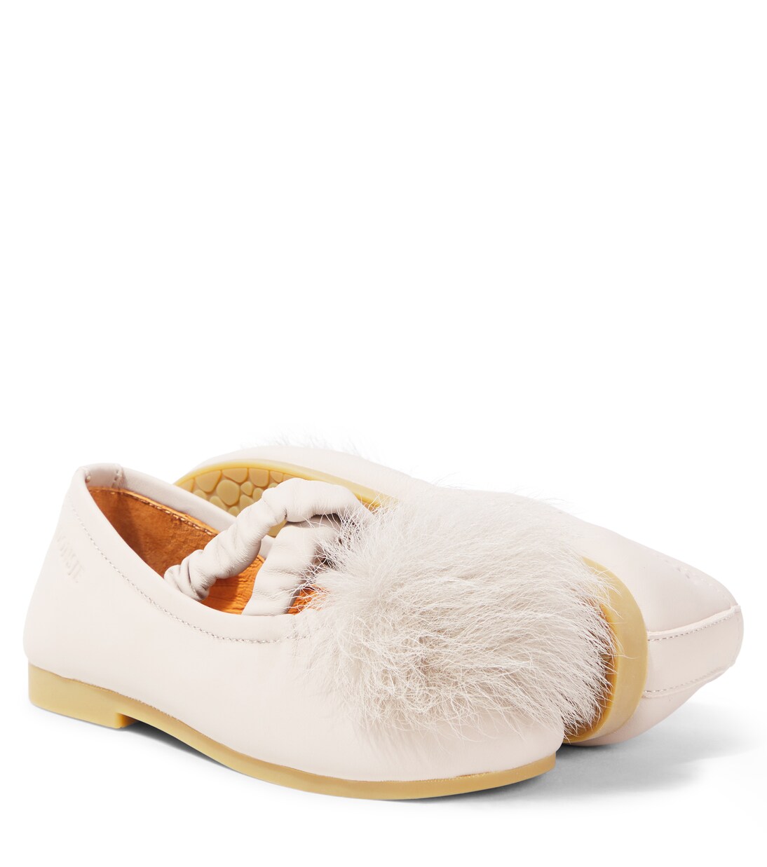 Izebella leather ballet flats | Donsje