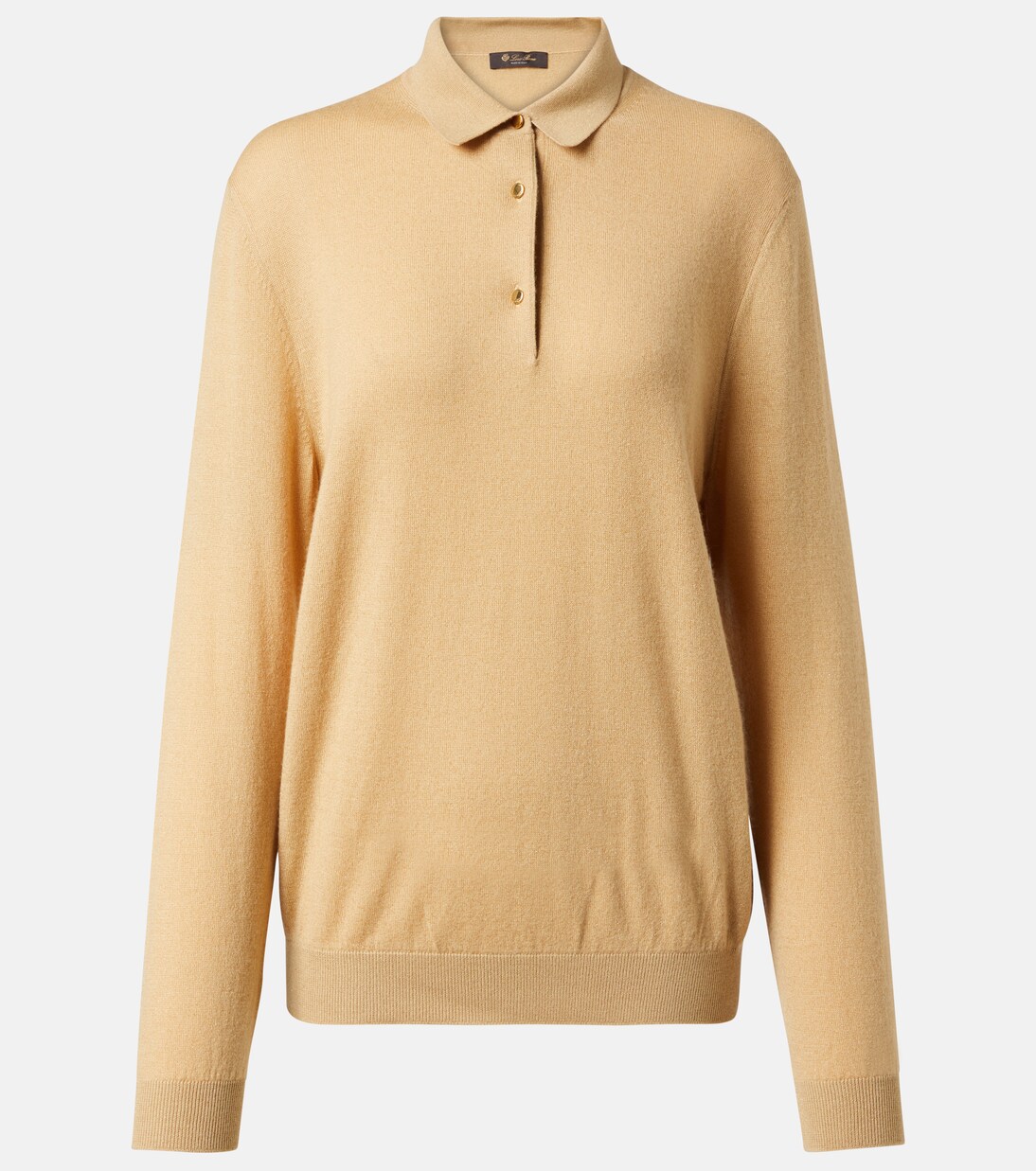 Luciole cashmere-blend polo sweater | Loro Piana