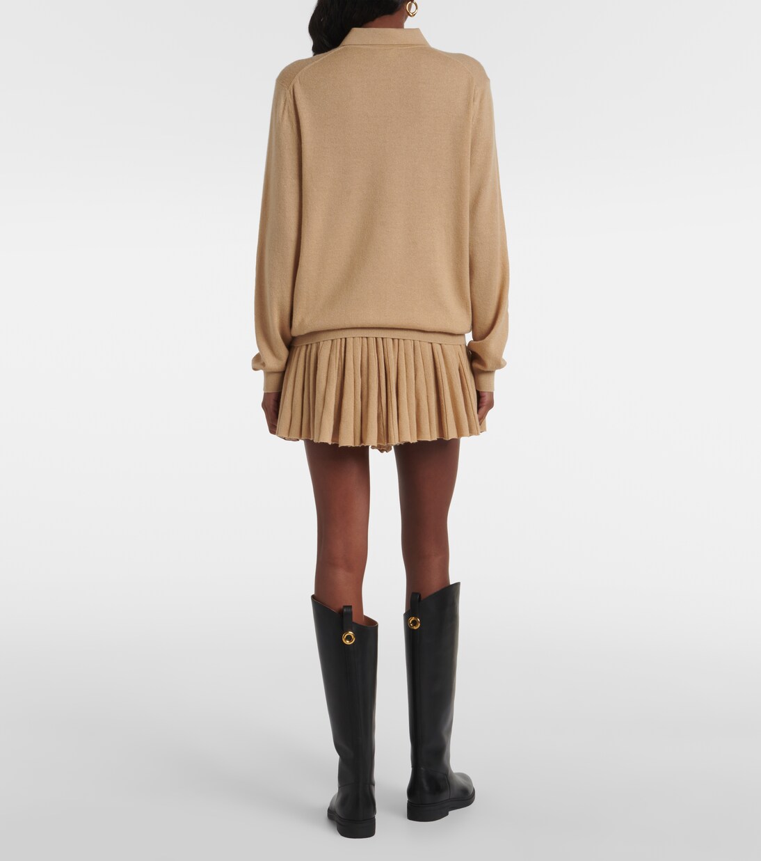 Luciole cashmere-blend polo sweater | Loro Piana