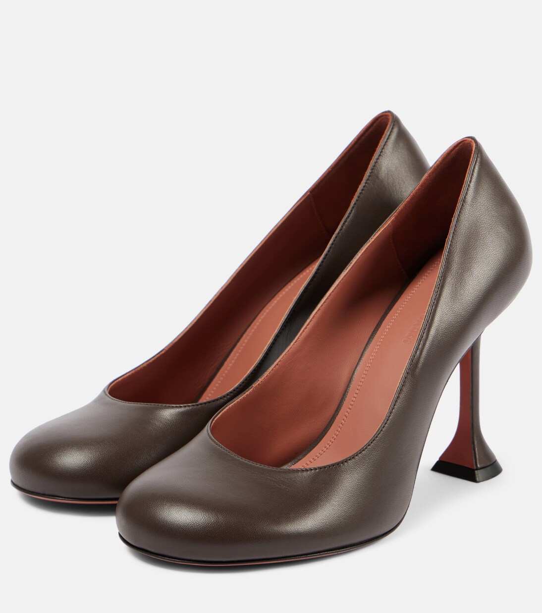 Pumps Iris 95 aus Leder | Amina Muaddi