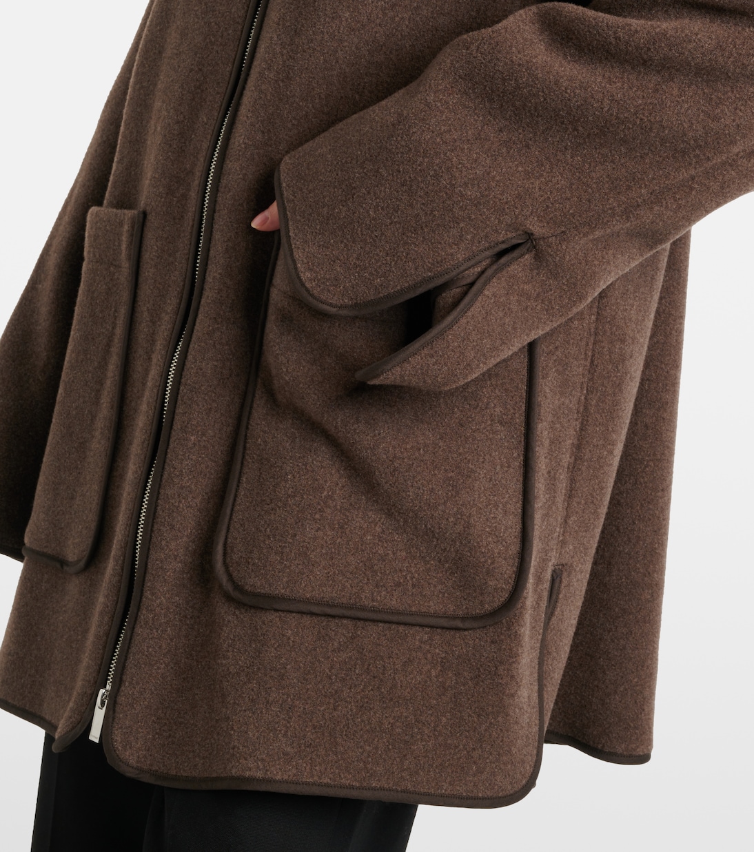 Jacke aus einem Wollgemisch | Toteme