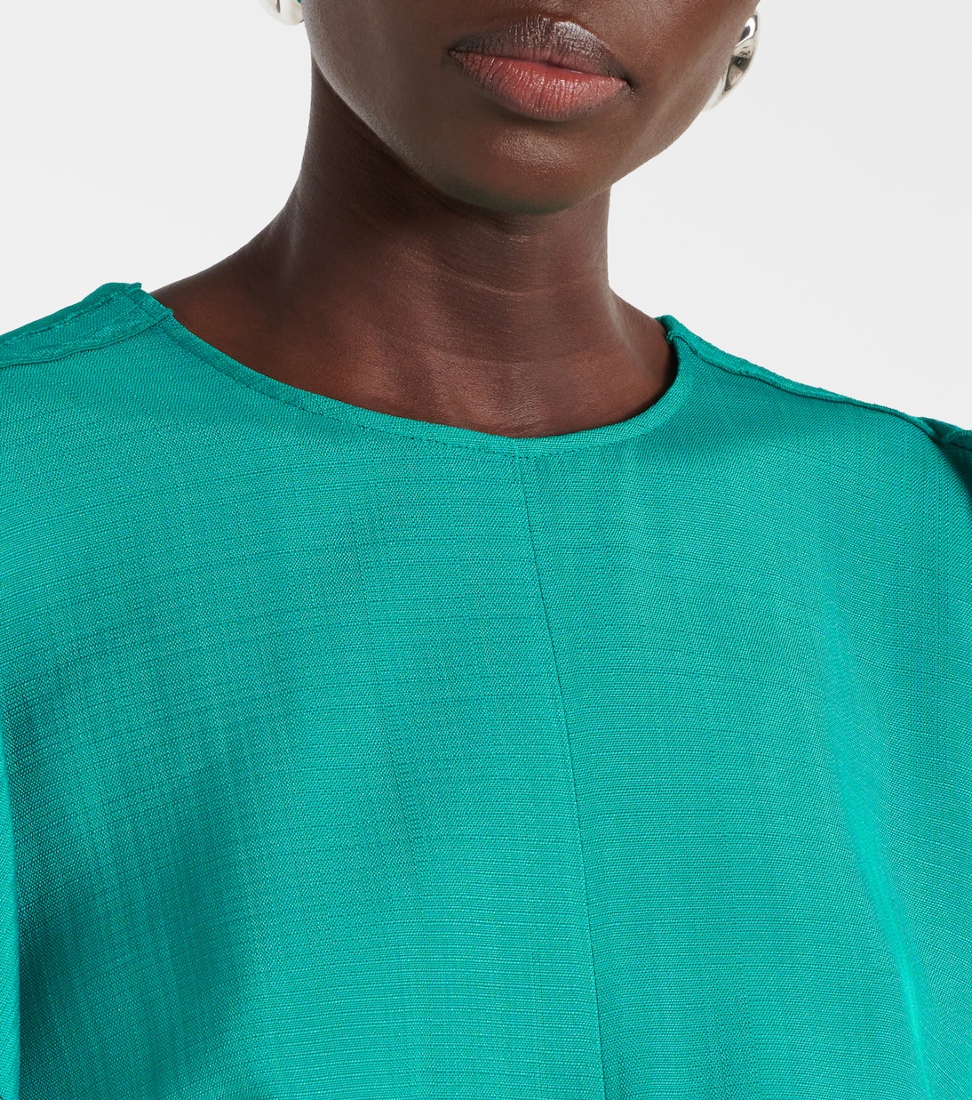 Gathered midi dress | Victoria Beckham