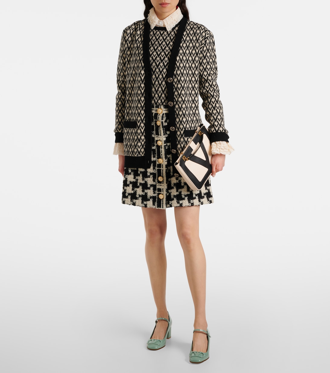 Mary-Jane-Pumps VLogo Signature 60 aus Lackleder | Valentino Garavani