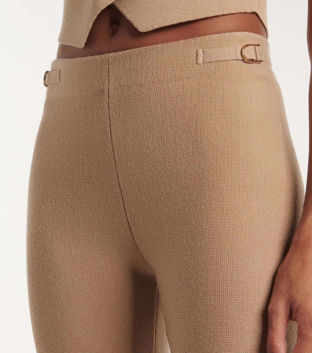 Pantalones flared de lana virgen | Gabriela Hearst